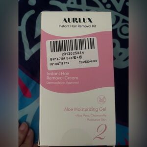 Instant Hair Removal Kit - Pink and White